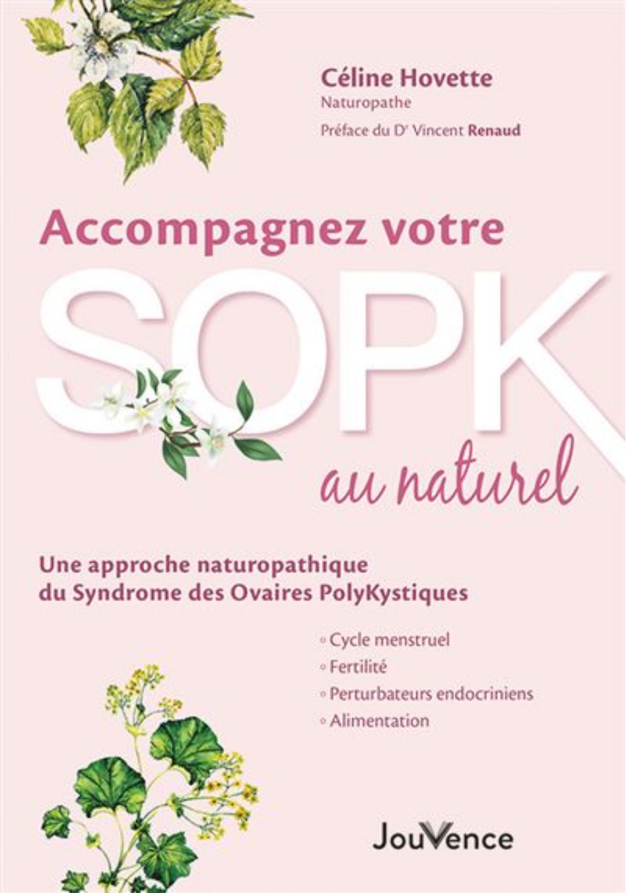 couverture du livre accompagner son SOPK au naturel